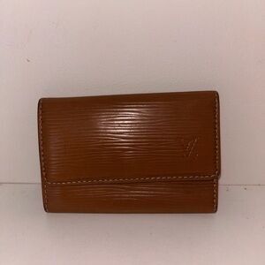 Louis Vuitton Brown Leather Wallet